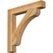 Ekena Millwork Legacy Block Rough Sawn Bracket, Western Red Cedar, 4"W x 28"D x 28"H BKT04X28X28LEC05RWR - alternate 1